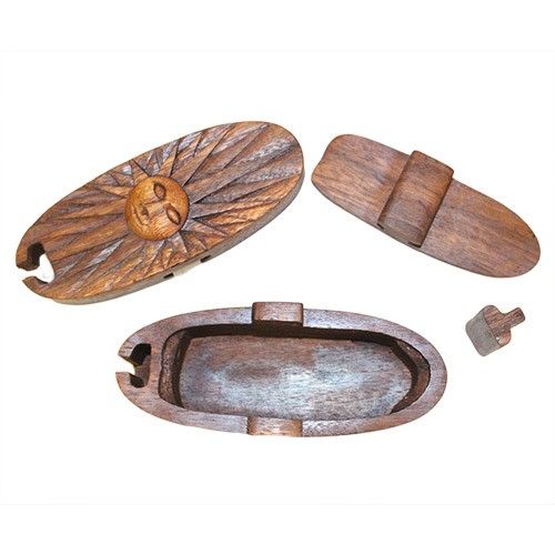 Houten Puzzel Doos uit Bali - Suon