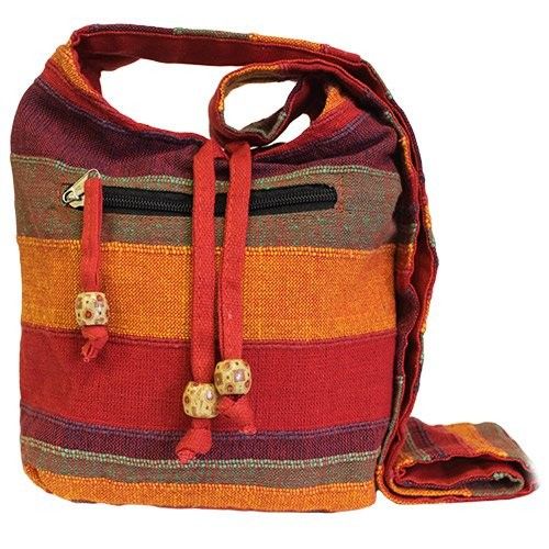 Etnische Schoudertassen - Rood