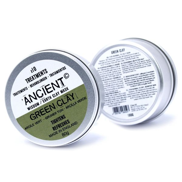 Gezichtsmasker - Groene Klei Poeder - 80gr