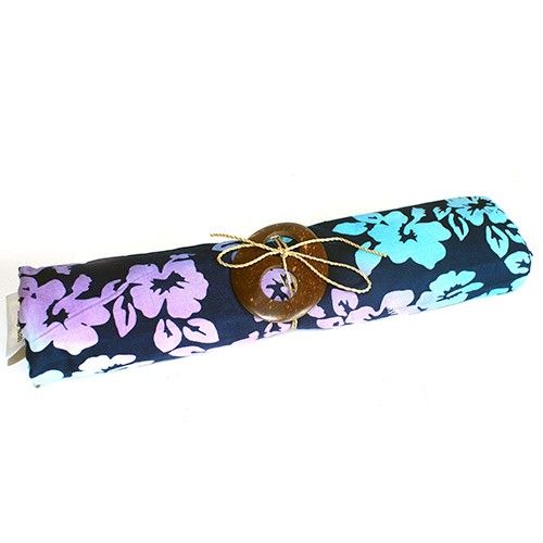 Bali Blokprint Sarong - Orchideeën - (4 verschillende kleuren)