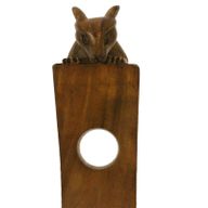 Houten Wijnfleshouder - Muis