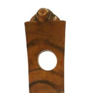 Houten Wijnfleshouder - Schildpad