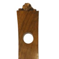 Houten Wijnfleshouder - Gecko