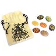 Grote Stenen Chakra Set (ovaalvormig)