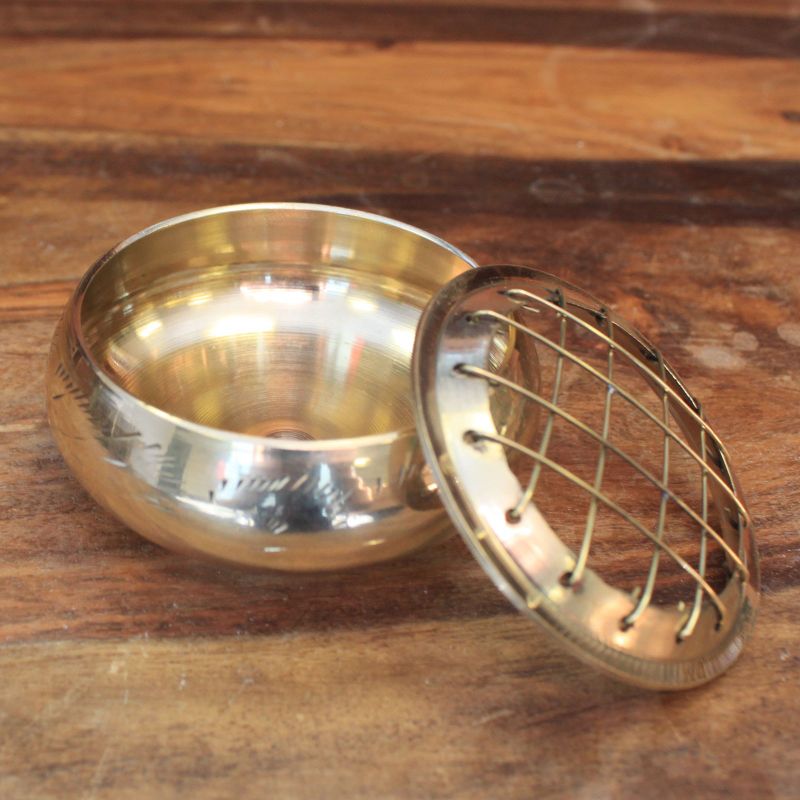 Houtskool Wierook Pot