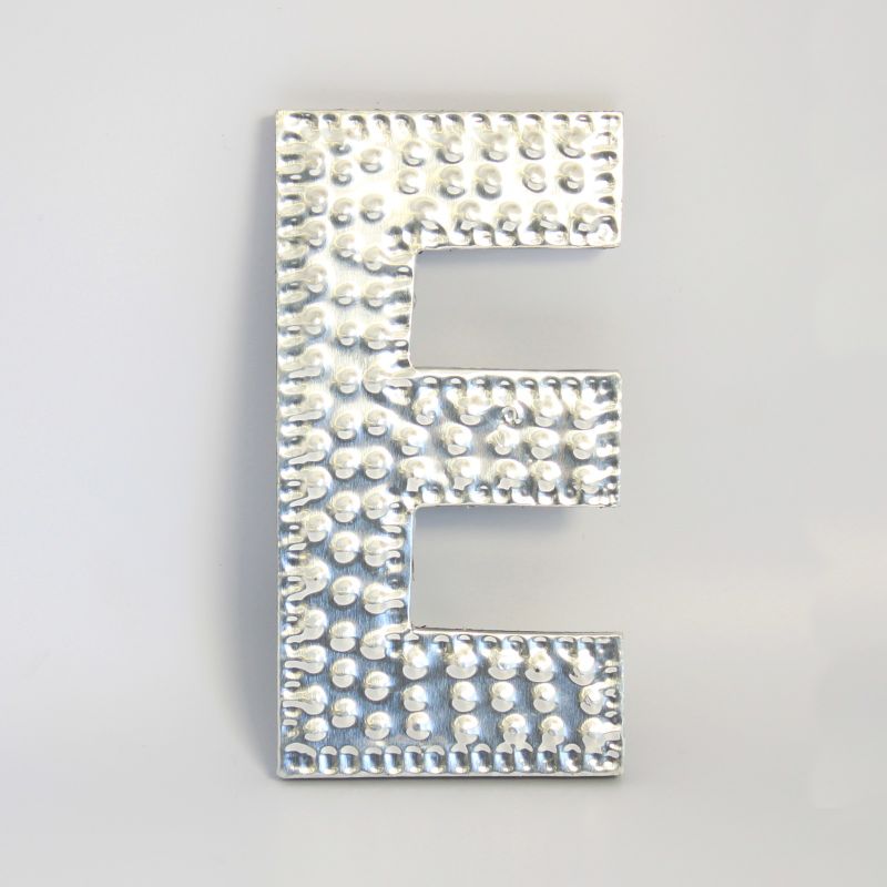 Sm Arty Aluminum Brieven - E