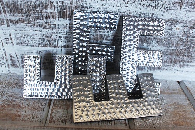 Sm Arty Aluminum Brieven - E