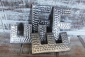 Sm Arty Aluminum Brieven - E