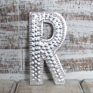 Sm Arty Aluminum Brieven - R
