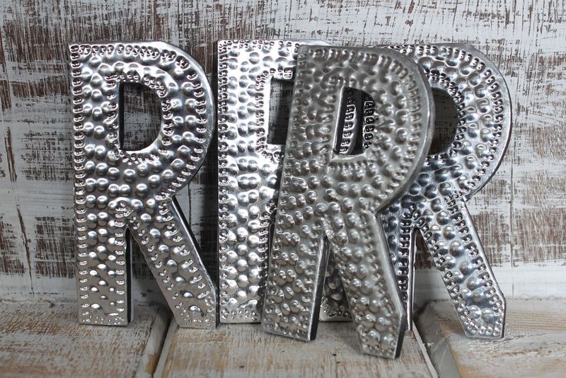 Sm Arty Aluminum Brieven - R