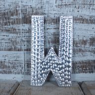Sm Arty Aluminum Brieven - W