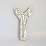 Sm Arty Aluminum Brieven - Y