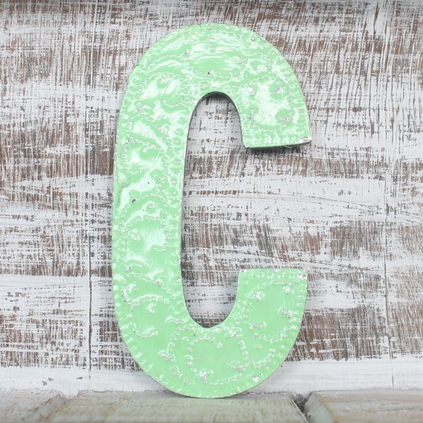 Letter "C" - Assorted Colours - 15cm