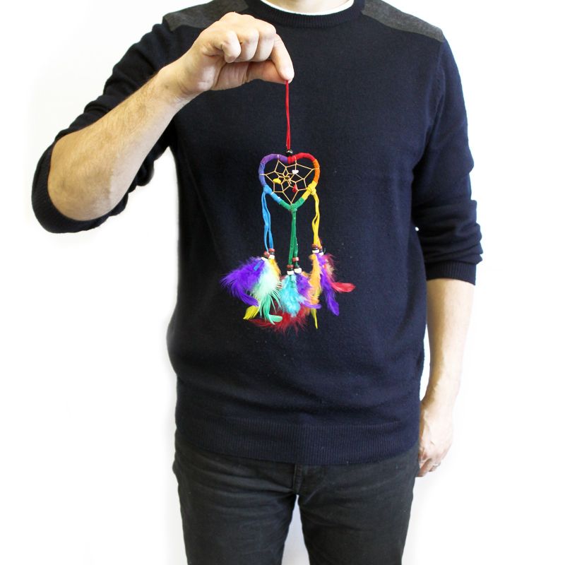 Bali Droomvangers - Klein Hart - Zwart/Wit/Rood