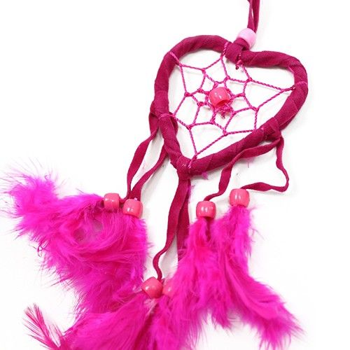 Bali Droomvangers - Klein Hart - Turkoois/Roze/Paars