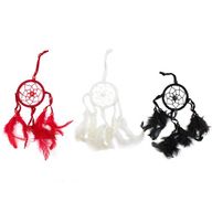 Bali Droomvangers - Klein Rond - Zwart/Wit/Rood