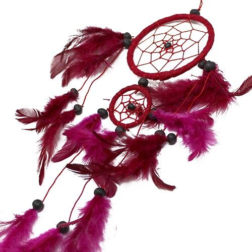 Bali Droomvangers - Medium Rond - Zwart/Wit/Rood