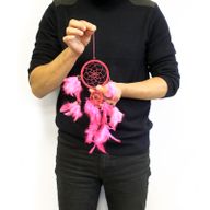 Bali Droomvangers - Medium Rond - Turkoois/Roze/Paars