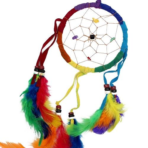 Bali Droomvangers - Medium Rond - Regenboog