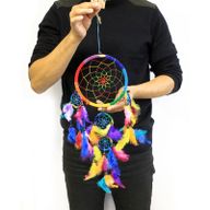Bali Droomvangers - Large Rond - Regenboog