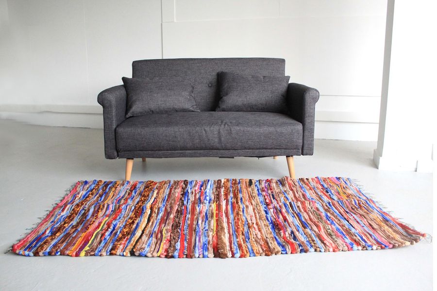 Indiase Fluwelen Tapijt - Large - 105x185cm