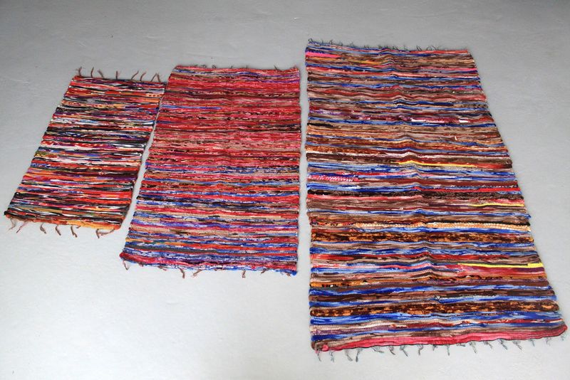 Indiase Fluwelen Tapijt - Large - 105x185cm