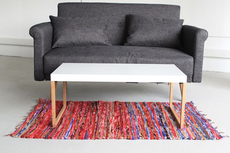 Indiase Fluwelen Tapijt - Medium - 128x75cm