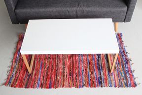 Indiase Fluwelen Tapijt - Medium - 128x75cm