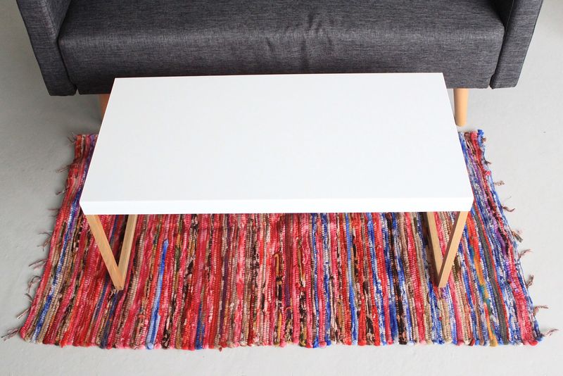 Indiase Fluwelen Tapijt - Medium - 128x75cm