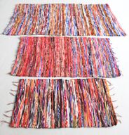 Indiase Fluwelen Tapijt - Medium - 128x75cm