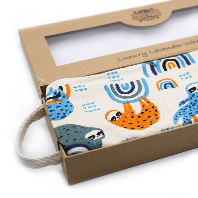 Luxe Lavendel Tarwezak in Cadeau Verpakking - Madagaskar Giraf