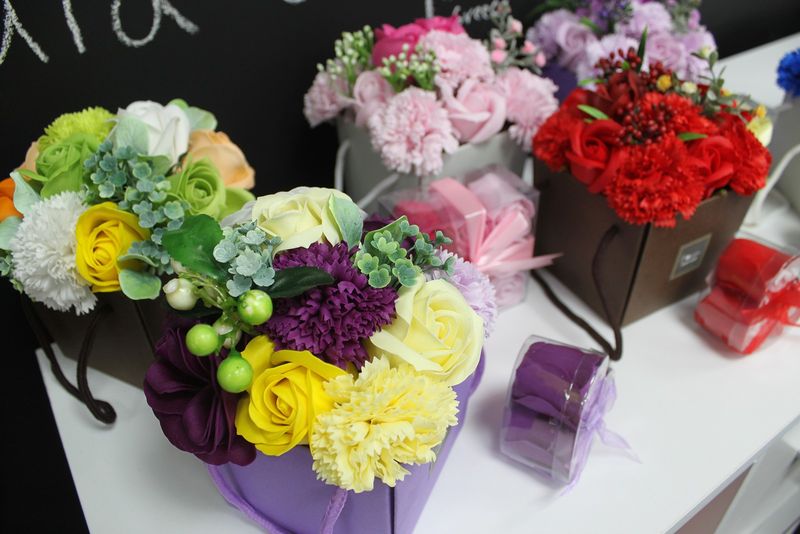 Soap Flower Bouquet - Spring Flowers - SPECIAL