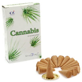 12x Stamford Premium Wierook Kegels - Cannabis