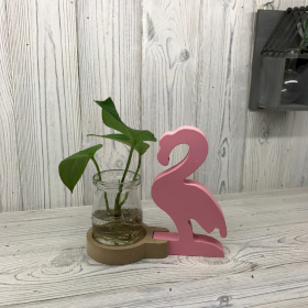 Hydrocultuur Bloemenvaas - Pink Flamingo Pot