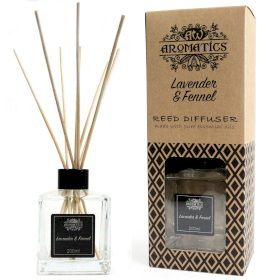 Pure Essentiële Oliën Reed Diffusers - Lavendel & Venkel - 200ml