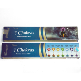 12x Vedic -Wierook Stokjes - 7 Chakra