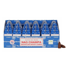 6x Satya Backflow Dhoop Kegels - Nag Champa (24st)