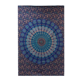 Bedsprei/Wandkleed Katoen - Enkel  - Klassieke Mandala