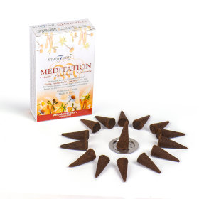 12x Stamford Premium Wierook Kegels - Meditatie