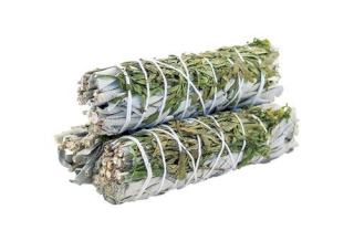 Smudge Stick - Witte Salie & Ruda - 10cm