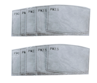 12x PM2.5 Filter voor Gezichtsmasker (Volwassen)