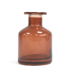 6x 140 ml Ronde Alchemist Reed Diffuser Fles - Bruin