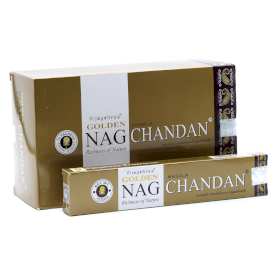 12x Golden Nag 15 gr Wierook - Chandan