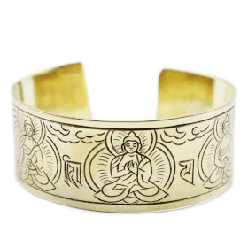 Tibetaanse Armband - Messing - Boeddha