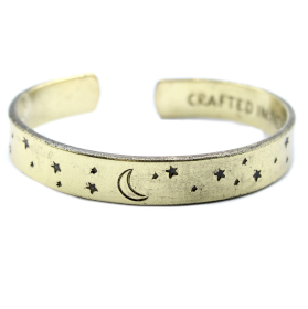 12x Inspiratie Armband - Brass Zonsopgang, Galaxy, Sterren, Aarde