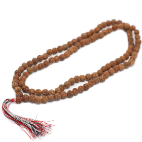 3x 108 Rudraksha Mala - Naturel