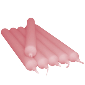 100x Antiek Roze Dinerkaars