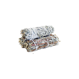 Smudge Stick/Bundel - Witte Salie & Koninklijke Salie -10cm