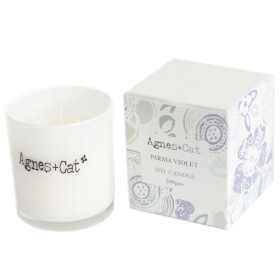 200g Sojawas Geurkaars in Geschenkdoos - Parma Violet