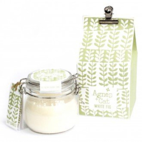 Sojawas Kaars in Kilner Jar - 400g - White Fig